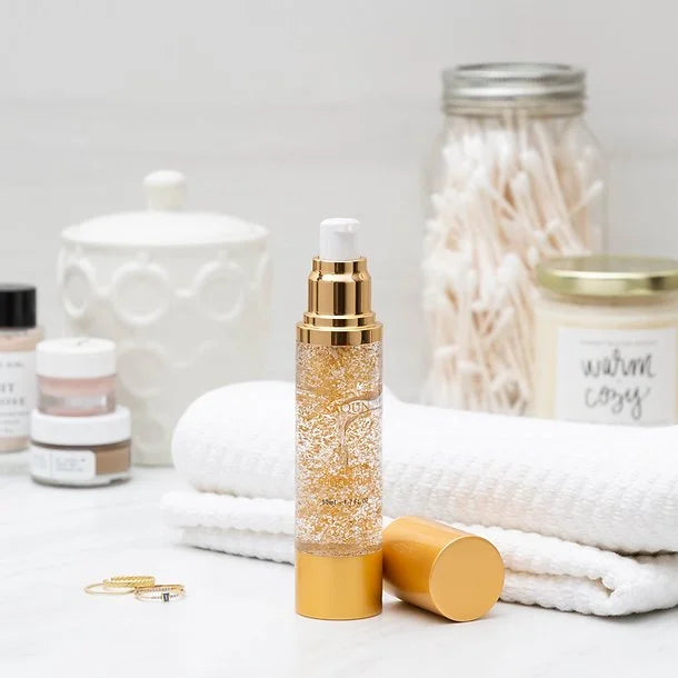 KAQUN 24kt Gold Infused Oxygen-Rich Gel – Luxury Skincare for Radiant Glow & Skin Health